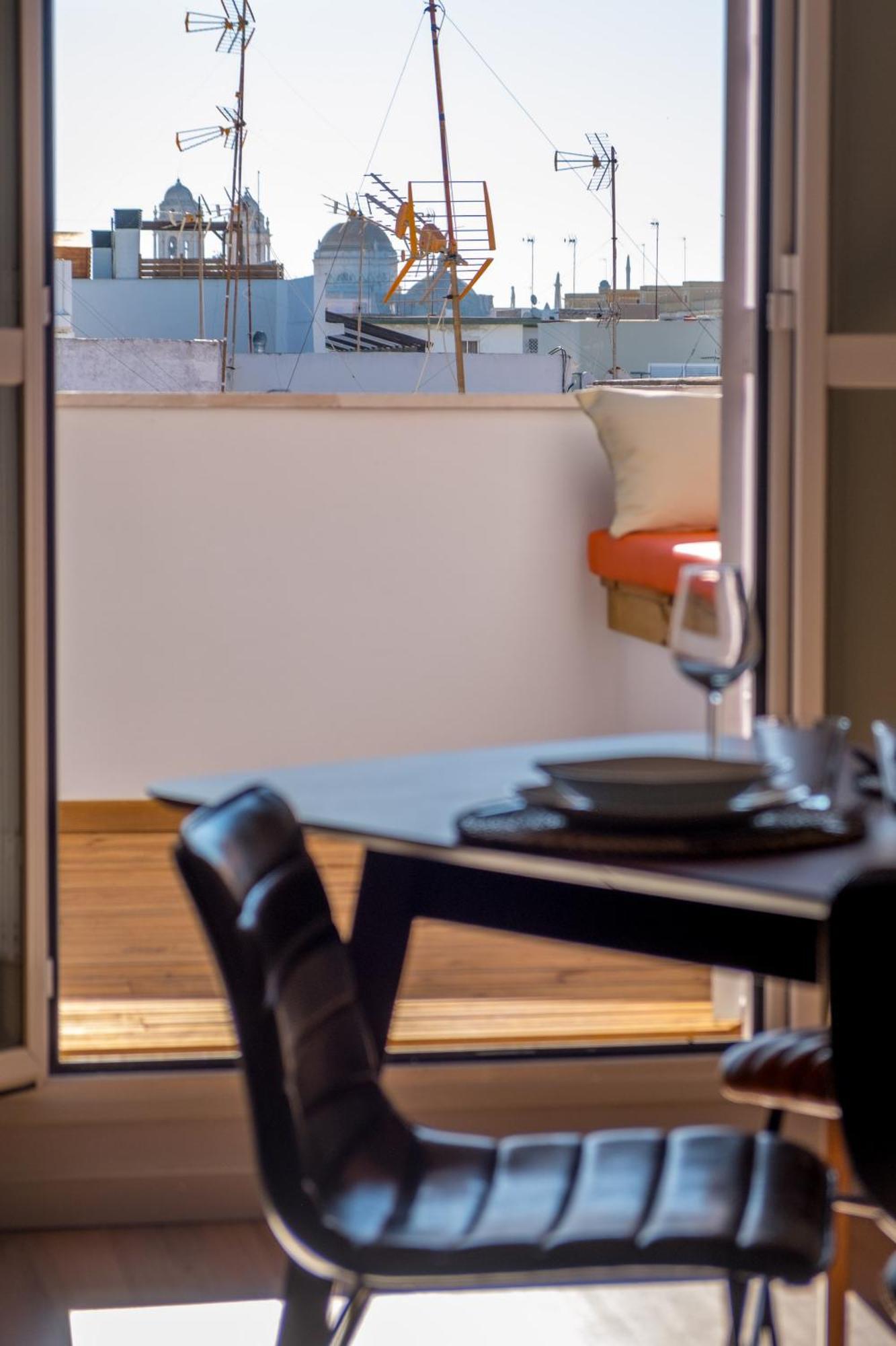 Penthouse With Jacuzzi, And Garaje Grupo Ac Gestion Apartment Cadiz Bagian luar foto