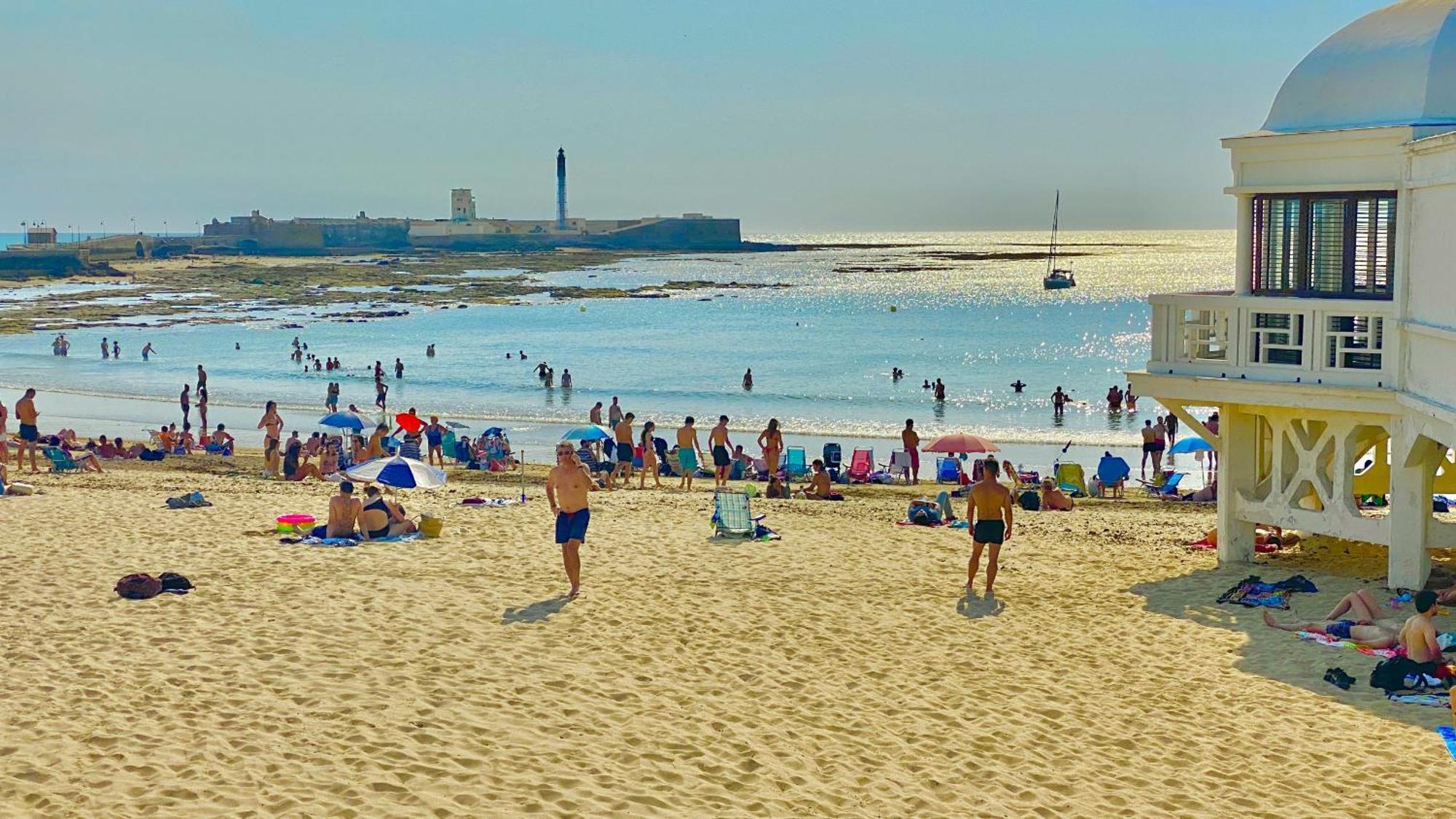 Penthouse With Jacuzzi, And Garaje Grupo Ac Gestion Apartment Cadiz Bagian luar foto