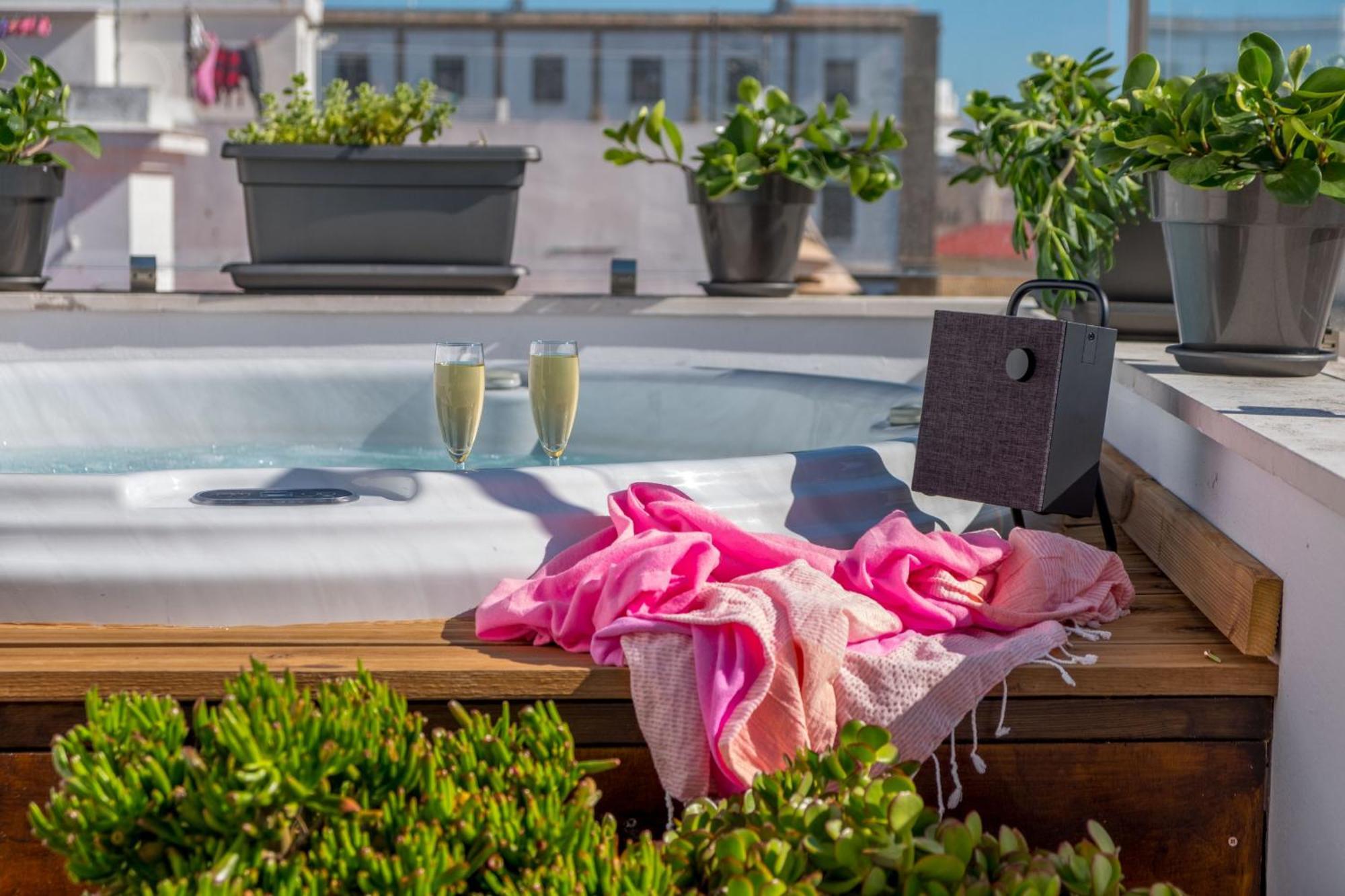 Penthouse With Jacuzzi, And Garaje Grupo Ac Gestion Apartment Cadiz Bagian luar foto